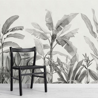 Banana Leaf Wallpaper: Transform Your Space-GraffitiWallArt