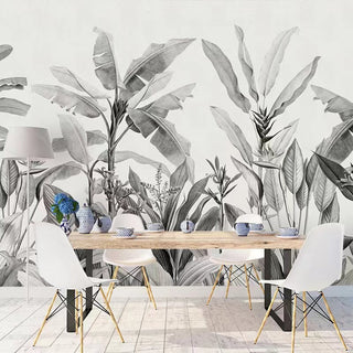 Banana Leaf Wallpaper: Transform Your Space-GraffitiWallArt