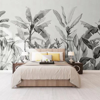 Banana Leaf Wallpaper: Transform Your Space-GraffitiWallArt