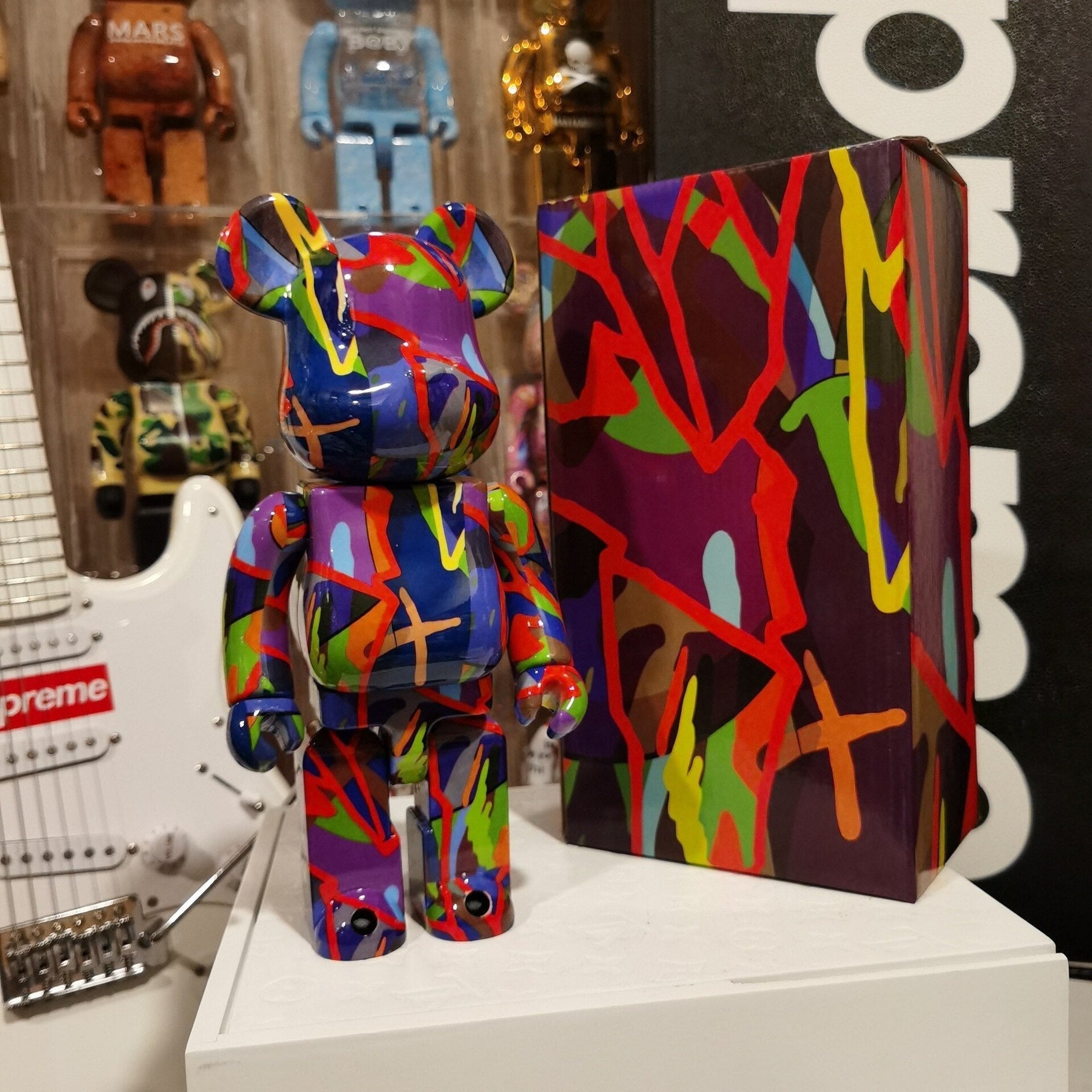 Bearbrick Violent Bear - Official Bearbrick Merchandise-GraffitiWallArt