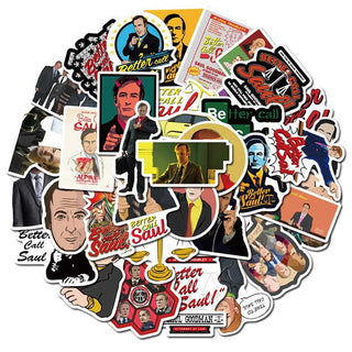 Better Call Saul Stickers Pack - Famous Bundle Waterproof-GraffitiWallArt