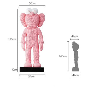 BFF Open Edition - KAWS Statue Inspiration-GraffitiWallArt