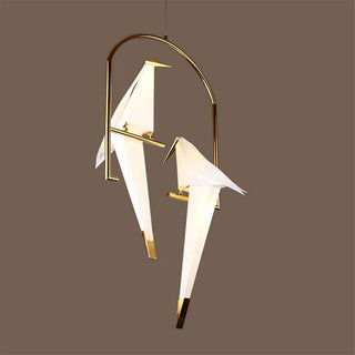 Bird Cage Pendant Light: Stylish Lighting Fixture-GraffitiWallArt