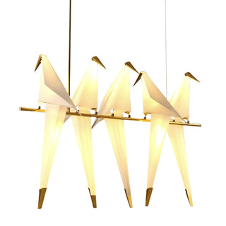 Bird Cage Pendant Light: Stylish Lighting Fixture-GraffitiWallArt