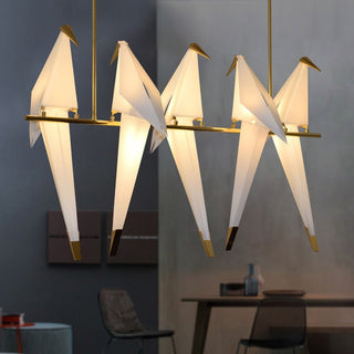 Bird Cage Pendant Light: Stylish Lighting Fixture-GraffitiWallArt