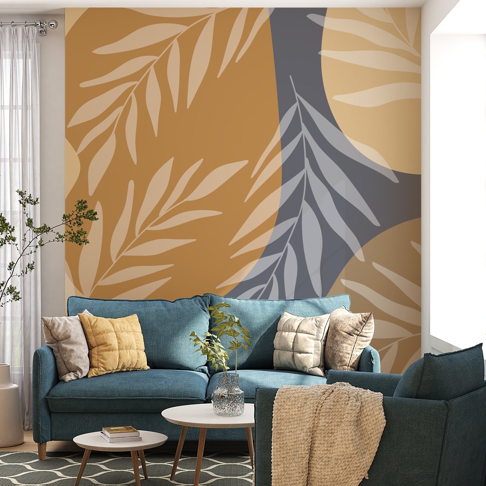 Boho Shades Wallpaper Mural - Stunning and Stylish Designs-GraffitiWallArt