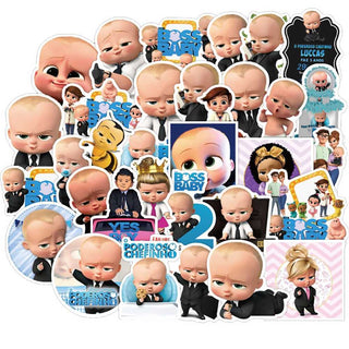 Boss Baby Stickers Pack: Playful & Fun Sticker Set-GraffitiWallArt