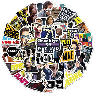 Brooklyn Nine-Nine Stickers Pack - Famous Bundle Waterproof-GraffitiWallArt