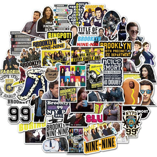 Brooklyn Nine Stickers Pack - for Fans of the Hit TV Show-GraffitiWallArt