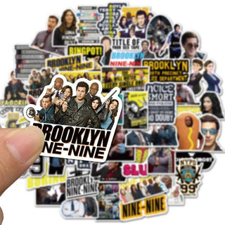 Brooklyn Nine Stickers Pack - for Fans of the Hit TV Show-GraffitiWallArt