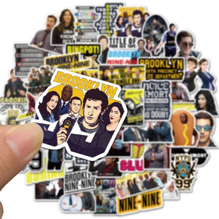 Brooklyn Nine Stickers Pack - for Fans of the Hit TV Show-GraffitiWallArt