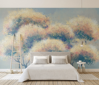 Bunch of Tree Wallpaper Murals: Transform Your Space-GraffitiWallArt