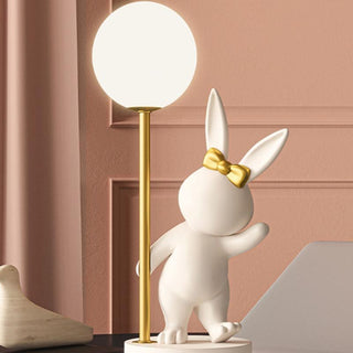 Bunny Rabbit Table Lamp for Kids Room-GraffitiWallArt