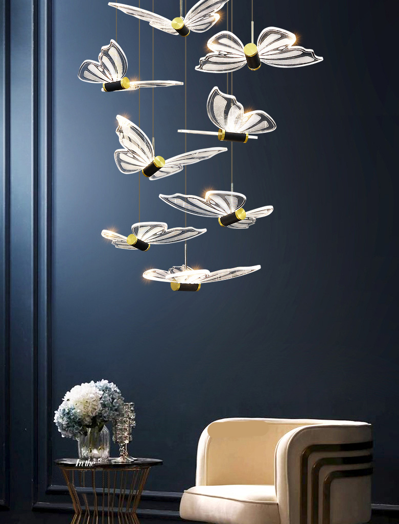 Butterfly Chandelier - Exclusive and Elegant Décor.-GraffitiWallArt