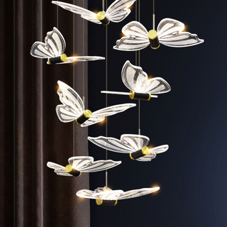 Butterfly Chandelier - Exclusive and Elegant Décor.-GraffitiWallArt