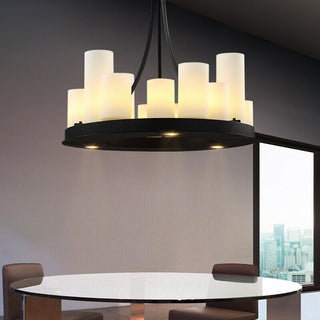 Candles Chandelier: Illuminate Your Space with Elegance-GraffitiWallArt