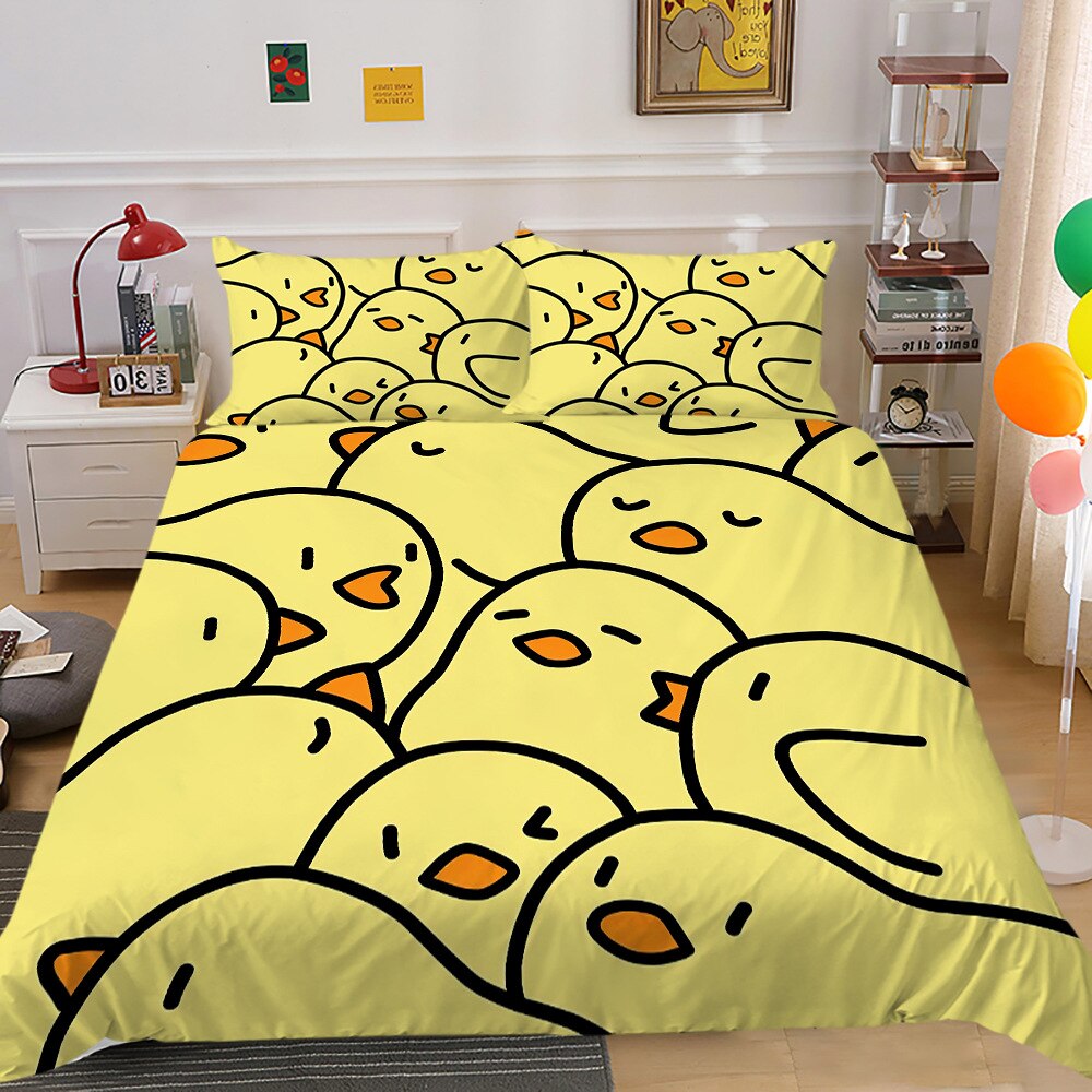 Chicks Bedding Set: Discover a Cute and Cozy Collection-GraffitiWallArt