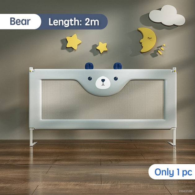 Child Bed Barrier Safety Railings for Babies Bed Fence-GraffitiWallArt