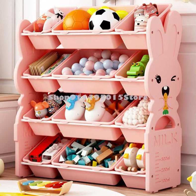 Children's Toy Storage Rack | Baby Toys Sorting Storage Cabinet-GraffitiWallArt
