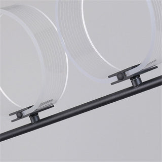 Circular Rings Kitchen Lightings: Stylish Fixtures-GraffitiWallArt