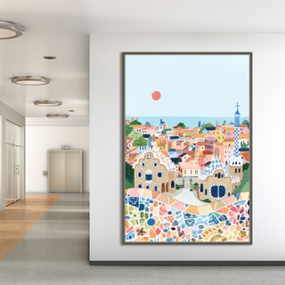 Cityscape Canvas Wall Art - Turkey UK Paris Italy Portugal USA and Sydney Landscapes-GraffitiWallArt