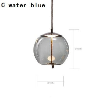 Clear Glass Pendant Light for Captivating Ambiance-GraffitiWallArt