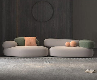 Cloud Puff Designer Sofa Set: Show-Stopping Furniture-GraffitiWallArt