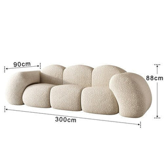 Cloud Shaped Sofa: Feel Ultimate Comfort-GraffitiWallArt