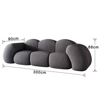 Cloud Shaped Sofa: Feel Ultimate Comfort-GraffitiWallArt