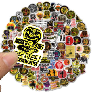 Cobra Kai Stickers: Get Your Exclusive Merchandise Here-GraffitiWallArt