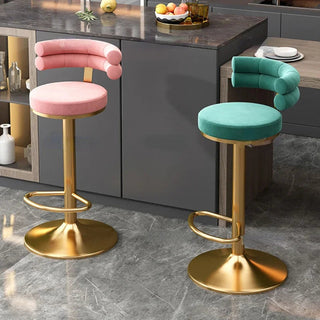 Comedor Bar Chair Stool Height Swivel-GraffitiWallArt