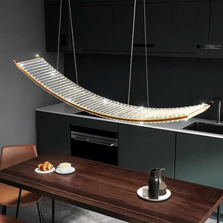 Crystal Slope Pendant Kitchen Island Light-GraffitiWallArt