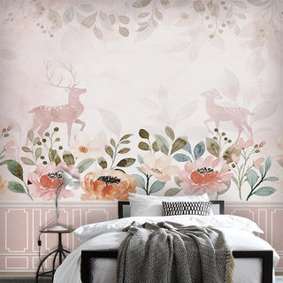 Dear Wallpaper: Beautiful Floral Designs for Your Walls.-GraffitiWallArt