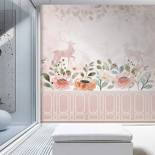 Dear Wallpaper: Beautiful Floral Designs for Your Walls.-GraffitiWallArt