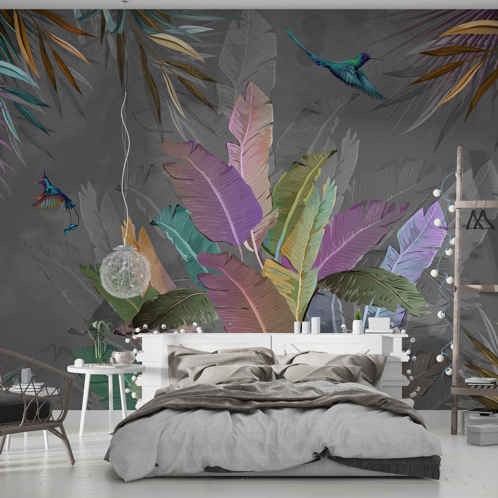 Deep Forest Wallpaper Mural - High-Quality Nature Wall Art-GraffitiWallArt