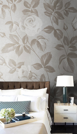 Delight Leaves Wallpaper Mural-GraffitiWallArt