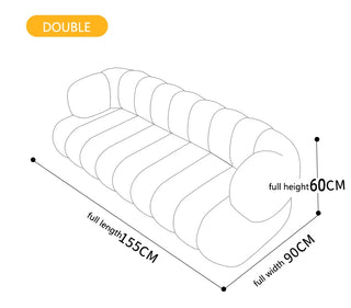 Linear Nordic Style Designer Sofa Set