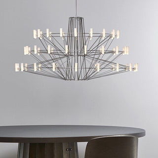 Designer Coppelia LED Chandelier - Exquisite Illumination-GraffitiWallArt