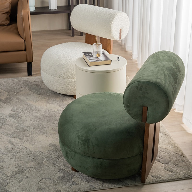 Designer Lounge Chair - Back Support Pillow-GraffitiWallArt