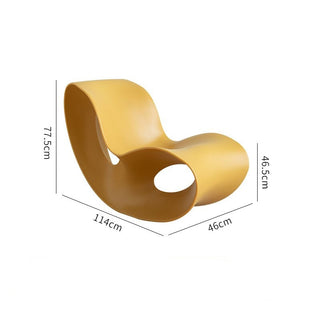 Designer Rocking Chair - Premium Quality Furniture-GraffitiWallArt