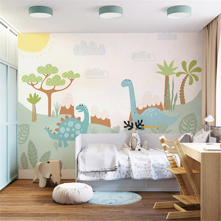 Dino Wallpaper: Bring Prehistoric Appeal to Your Space-GraffitiWallArt