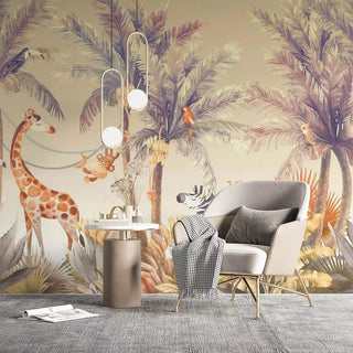 Dinosaur Nursery Wallpaper - Roar into Adventure!-GraffitiWallArt