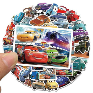 Disney Cars Animation Stickers - Famous Waterproof Bundle-GraffitiWallArt