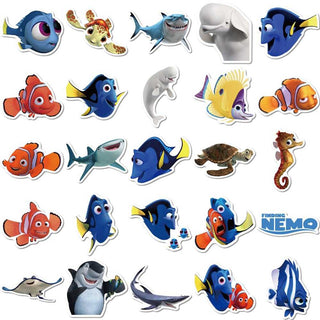 Disney Cartoon Stickers - Finding Nemo Stickers-GraffitiWallArt