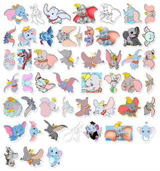 Disney Dumbo Stickers-GraffitiWallArt