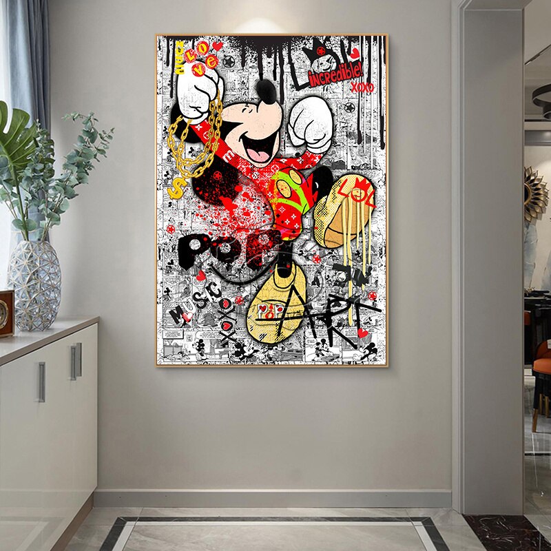 Disney Mickey Mouse Canvas Wall Art