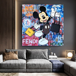 Disney Mickey Mouse Canvas Wall Art-GraffitiWallArt