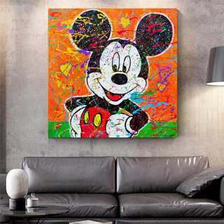 Disney Mickey Mouse Canvas Wall Art-GraffitiWallArt