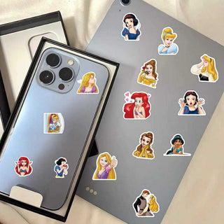 Disney Mix Cute Princess Graffiti Stickers-GraffitiWallArt