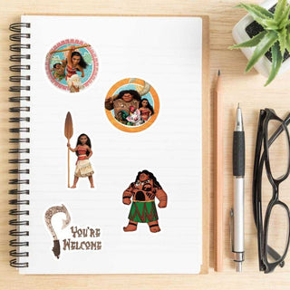 Disney Moana Cartoon Stickers-GraffitiWallArt